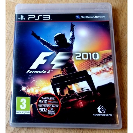 Playstation 3: F1 2010 - Formula 1 (Codemasters)