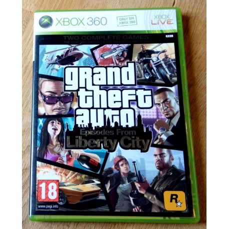 Xbox 360: Grand Theft Auto - Episodes From Liberty City (Rockstar Games)