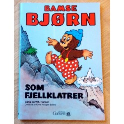 Bamse Bjørn som fjellklatrer