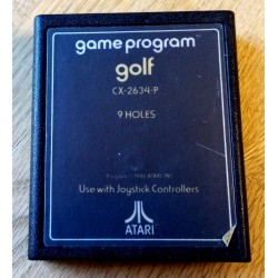 Atari 2600: Golf - 9 Holes - CX-2643-P