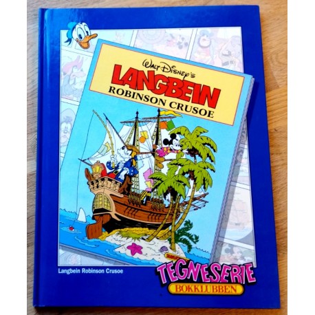 Tegneseriebokklubben: Nr. 109 - Langbein: Robinson Crusoe