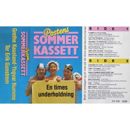 Postens Sommerkassett- (Dizzy Tunes m.fl.)