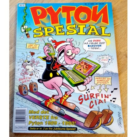 Pyton Spesial: 1996 - Nr. 2 - Med det verste fra Pyton 1989 - 1990!