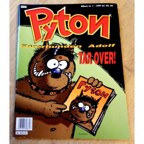 Pyton Album: 1997 - Nr. 1 - Førerhunden Adolf har over!