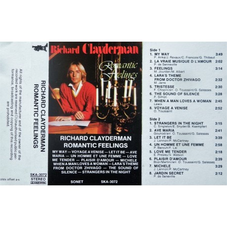 Richard Clayderman- Romantic Feelings