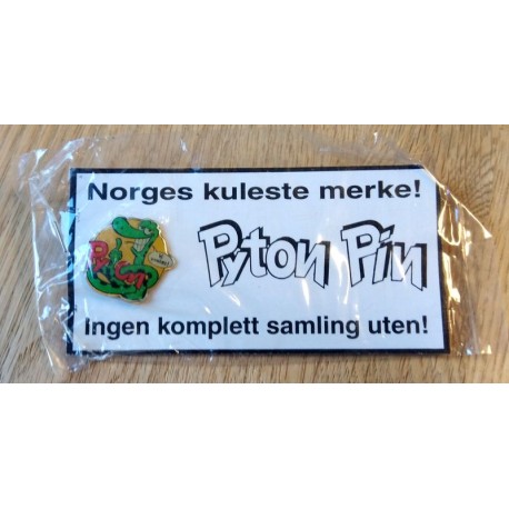 Pyton Pin - Norges kuleste merke! Ingen komplett samling uten!