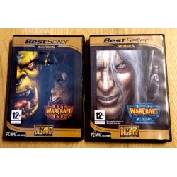 WarCraft 3 - Reign of Chaos med The Frozen Throne Expansion Pack (Blizzard Entertainment) - PC