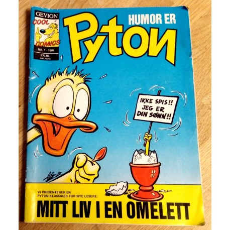Pyton - 1986 - Nr. 1 - Mitt liv i en omelett