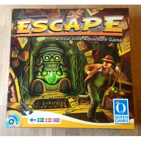 Escape - A Real-Time Adventure Game - Komplett i eske