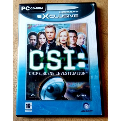 CSI: Crime Scene Investigation (Ubisoft) - PC