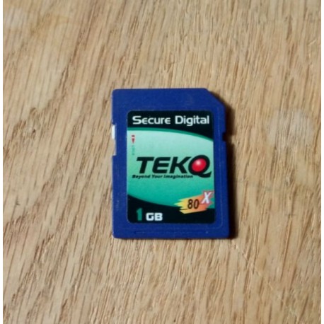 Nintendo Wii: TEKQ SD-kort - 1 GB - Passer til Nintendo Wii