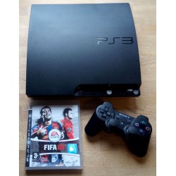 Playstation 3 Slim med 120 GB HD - Komplett konsoll med spill