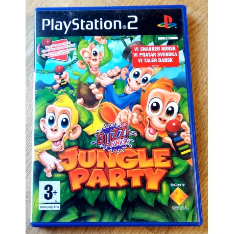 Buzz! Junior - Jungle Party - Vi snakker norsk - Playstation 2