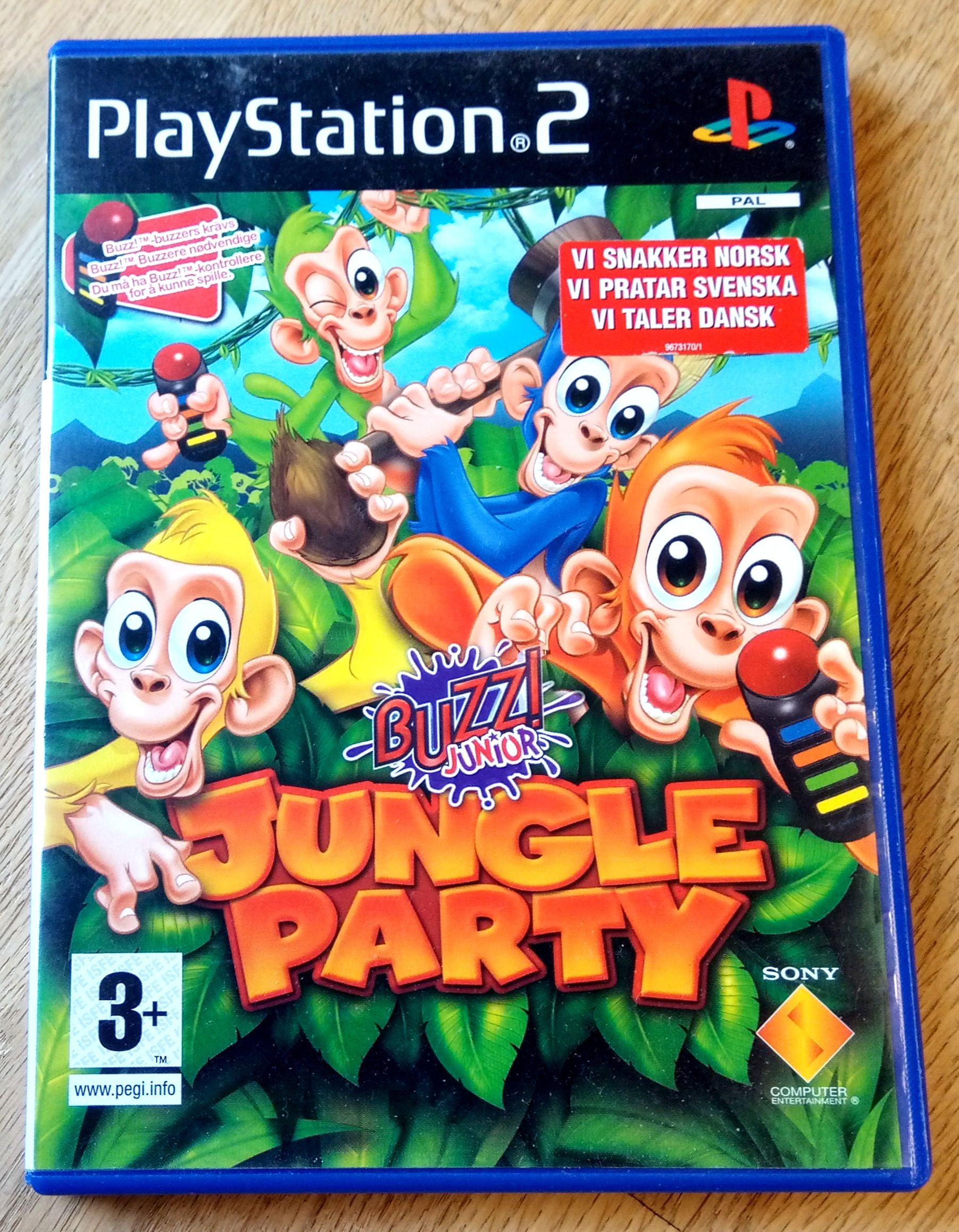 playstation 2 jungle party