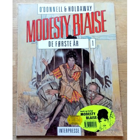 Modesty Blaise - Nr. 1 - De første år - Dansk
