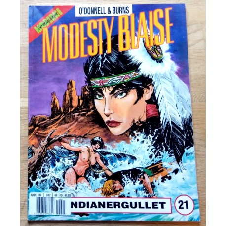 Modesty Blaise - Nr. 21 - Indianergullet (1999)
