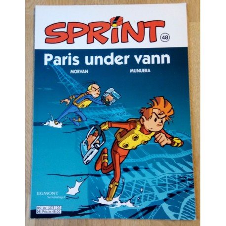 Sprint: Nr. 48 - Paris under vann (1. opplag)