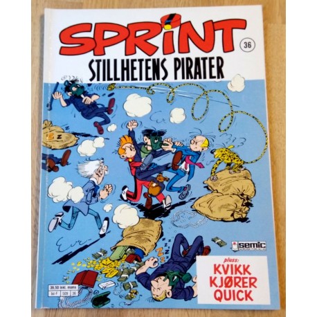 Sprint - Nr. 36 - Stillhetens pirater (1. opplag)