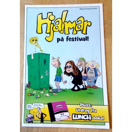 Hjalmar på festival! - Bilag til Pondus 8-2014
