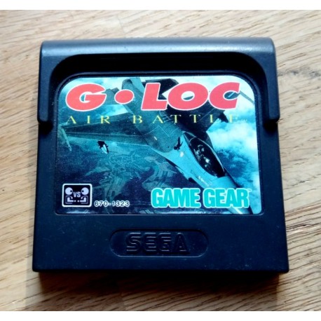 SEGA Game Gear: G-Loc Air Battle (cartridge)