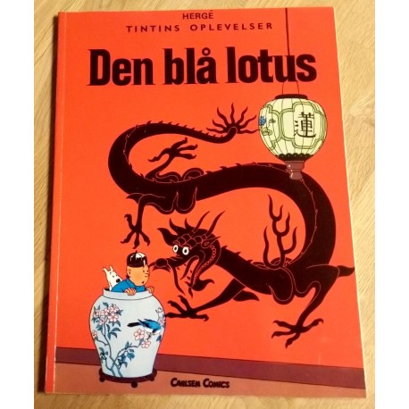 Tintin - Nr. 21 - Den blå lotus (dansk)