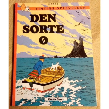 Tintin - Nr. 15 - Den sorte ø (dansk)