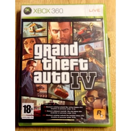 Xbox 360: Grand Theft Auto IV (Rockstar Games)