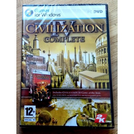 Civilization IV - Complete - With Game of the Year Edition - PC