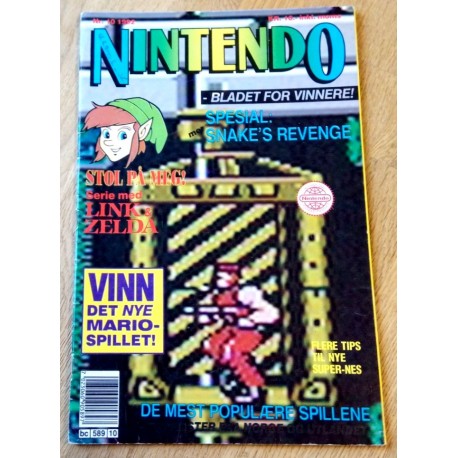 Nintendo Magasinet - 1992 - Nr. 10 - Snake's Revenge spesial