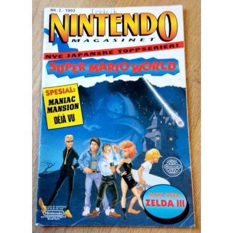 Nintendo Magasinet - 1993 - Nr. 2 - Maniac Mansion