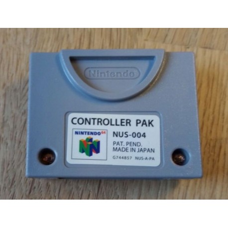 Nintendo 64: Controller Pak NUS-004 - Minnekort