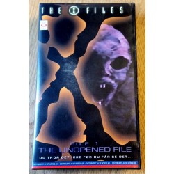 The X-Files - File 1 - The Unopened File (VHS)