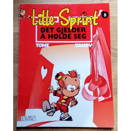 Lille Sprint: Nr. 8 - Det gjelder å holde seg (1. opplag)