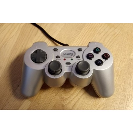 Logic 3 håndkontroll - Playstation 1 & 2