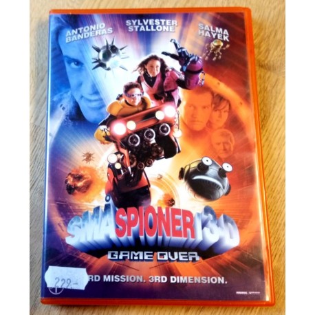 Småspioner i 3D - Game Over - Med 3D-briller! (DVD)