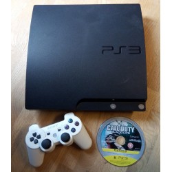 Playstation 3 Slim - 250 GB - Komplett konsoll med spill
