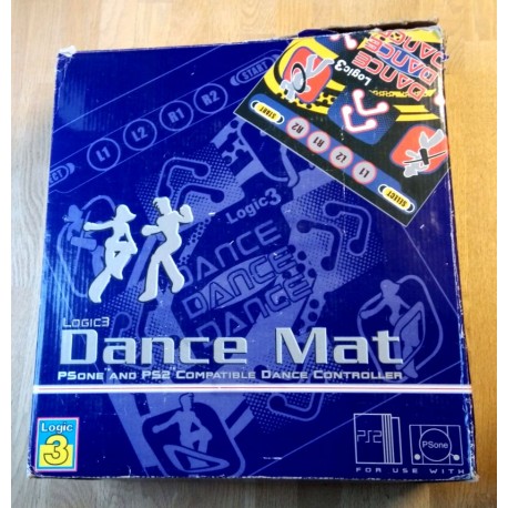 Logic 3 Dance Mat - PSOne and PS2 Compatible Dance Controller