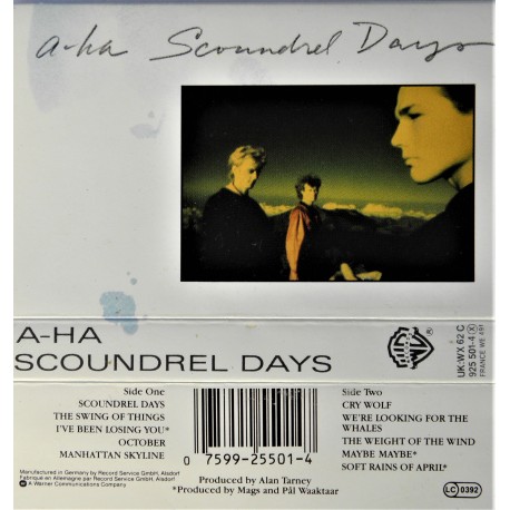A-ha: Scoundrel Days