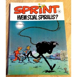Sprint: Nr. 18 - Hvem stjal Spiralis? (1. opplag)
