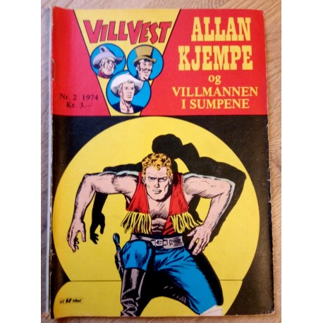 Vill Vest - 1974 - Nr. 2 - Allan Kjempe
