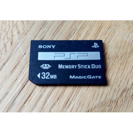 Sony PSP: MagicGate Memory Stick 32 MB