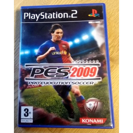 PES 2009 - Pro Evolution Soccer (Konami) - Playstation 2