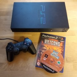 Playstation 2: Komplett konsoll med to spill