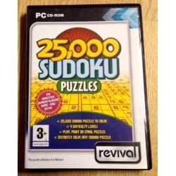 25,000 Sudoku Puzzles (Revival) - PC