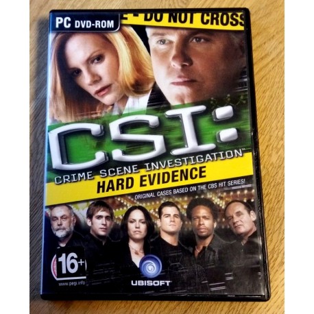 CSI: Crime Scene Investigation - Hard Evidence (Ubisoft) - PC