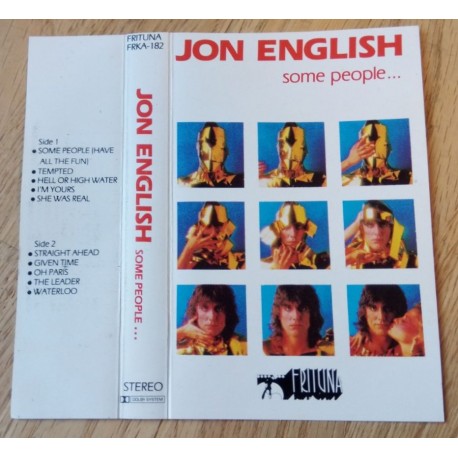 Jon English - Some People... (kassett)