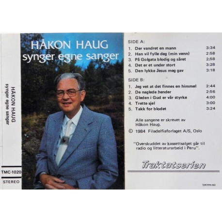 Håkon Haug synger egne sanger