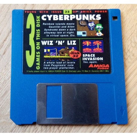 Amiga Power Cover Disk Nr. 32: Cyberpunks