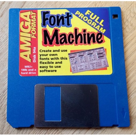 Amiga Format Cover Disk Nr. 94A: Font Machine