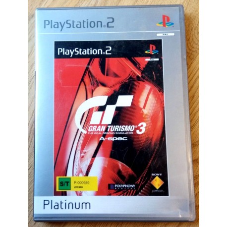 Gran Turismo 3 - A-Spec (Platinum) - Playstation 2